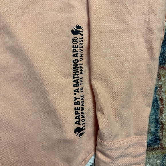 Aape Peach Button-up Shirt Medium - Picture 7 of 7